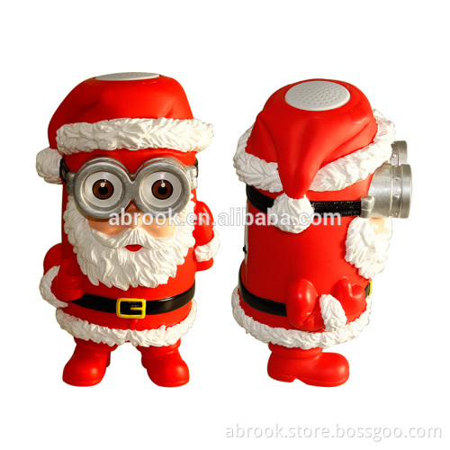 The Santa Claus minion funny christmas promotional gift bluetooth speaker